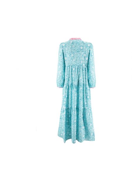 Sukienka długa Mc2 Saint Barth niebieska