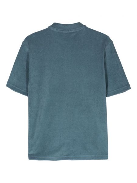 Poloshirt aus baumwoll Zanone blau