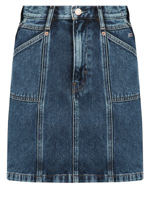 Синяя джинсовая юбка Tommy Hilfiger