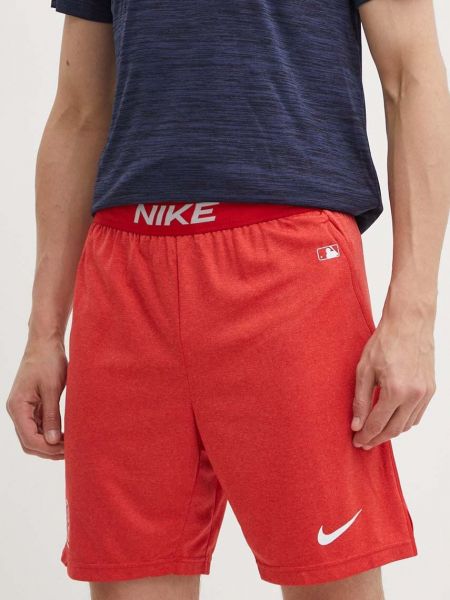 Hlače Nike rdeča