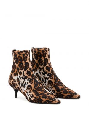 Ankle boots mit absatz mit print mit leopardenmuster Giuseppe Zanotti