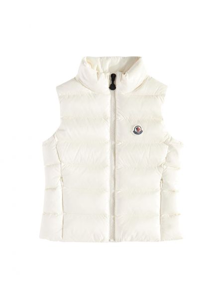 Ned vest for jenter Moncler Enfant hvit