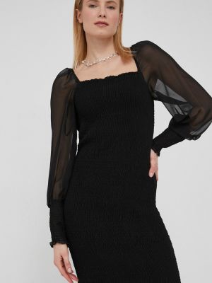 Облягаюче плаття міні Vila, чорне