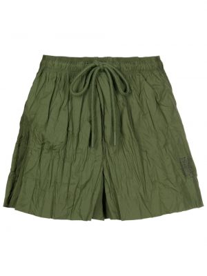 Bombažne kratke hlače Osklen zelena