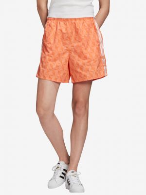 Pantaloni scurți Adidas portocaliu