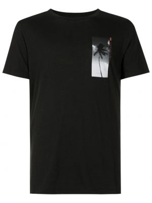 Bavlnené tričko Osklen čierna