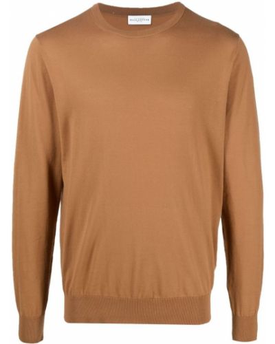 Jersey de tela jersey de cuello redondo Ballantyne marrón