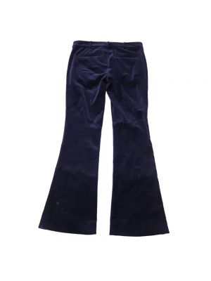 Pantalones de algodón Ralph Lauren azul