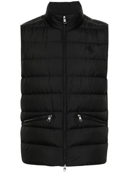 Kapitone yelek Moncler siyah