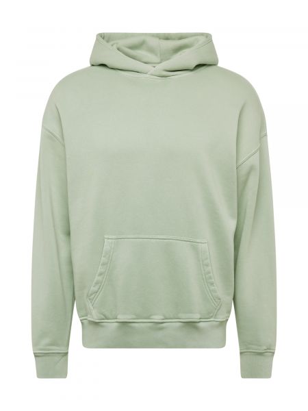 Hoodie Abercrombie & Fitch vert