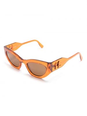 Sluneční brýle Karl Lagerfeld oranžové