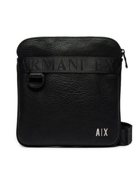 Taška přes rameno Armani Exchange černá