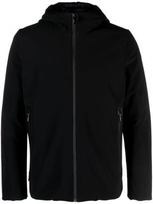 Páperová bunda s kapucňou Roberto Ricci Designs čierna