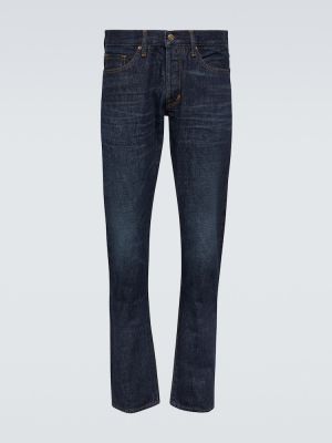 Jeans skinny slim Tom Ford bleu