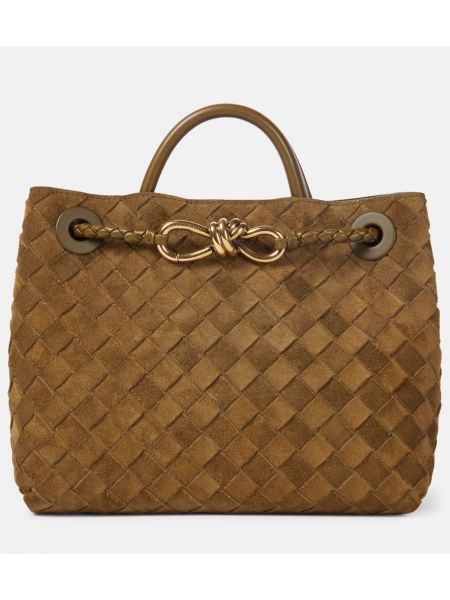 Ruskind mini taske Bottega Veneta brun