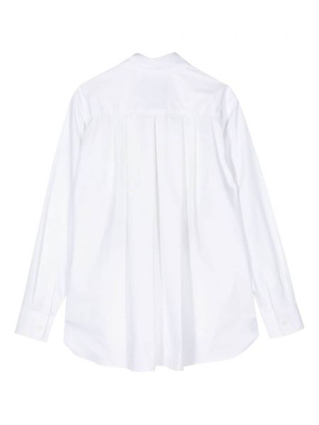 Bavlněná košile Fumito Ganryu bílá