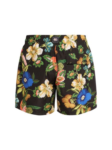 Shorts med mönster i blommigt Etro svart