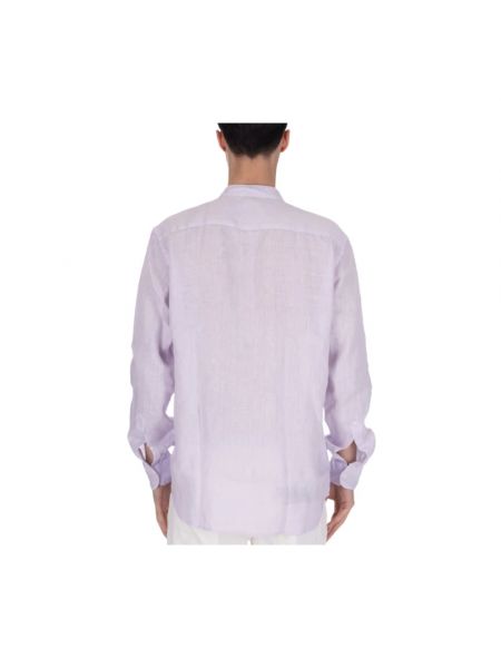 Camisa de lino Altea violeta