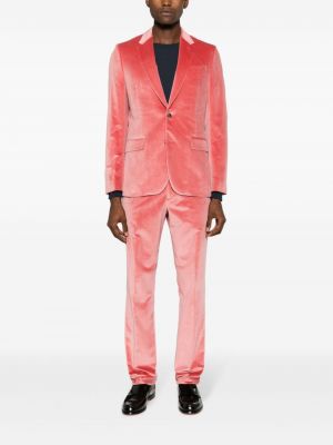 Samt anzug aus baumwoll Paul Smith pink