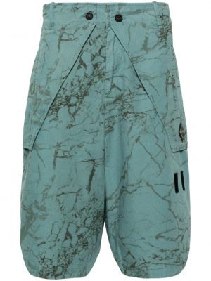 Abstrakte cargo shorts mit print A-cold-wall*