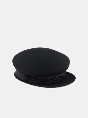 Gorra de lana Latouche negro