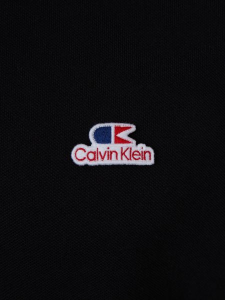 Polokošile Calvin Klein Jeans černé