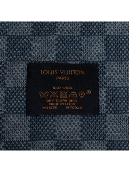 Bufanda retro Louis Vuitton Vintage azul