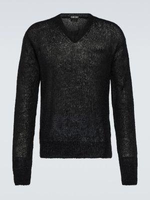 Jersey de tela jersey Tom Ford negro