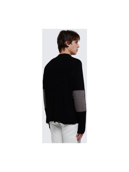 Jersey de algodón de tela jersey Mm6 Maison Margiela negro