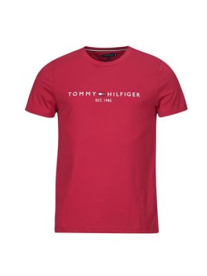 T-shirt Tommy Hilfiger bordeaux