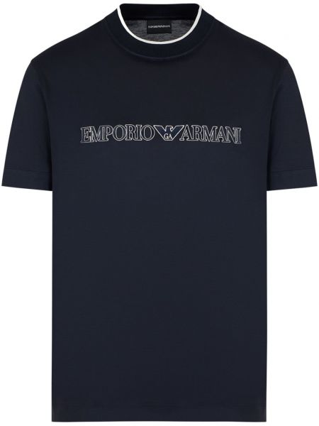 T-shirt mit stickerei Emporio Armani