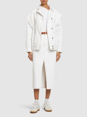 Camisa de algodón Isabel Marant blanco