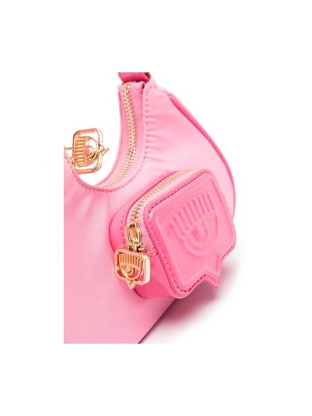 Bolsa con bolsillos Chiara Ferragni Collection rosa