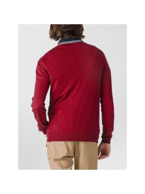 Sweatshirt mit rundem ausschnitt Peuterey rot