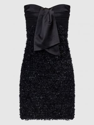 Коктейльное платье Balmain черное