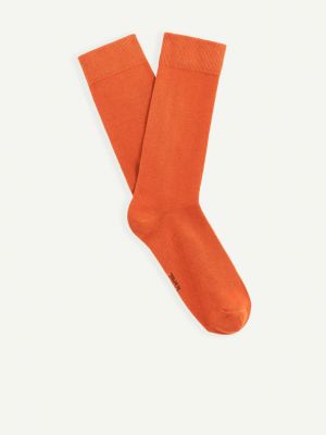 Памучни чорапи Celio бяло