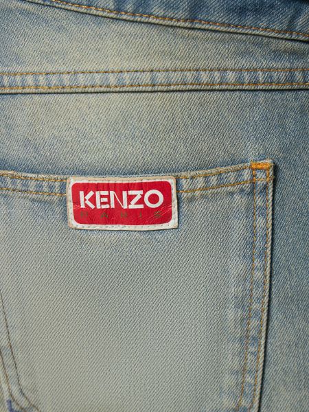 Bavlněné slim fit skinny džíny Kenzo Paris