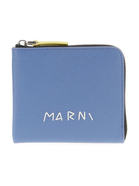 Niebieski portfel Marni