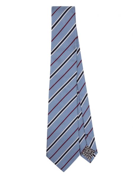 Копринена вратовръзка Paul Smith синьо