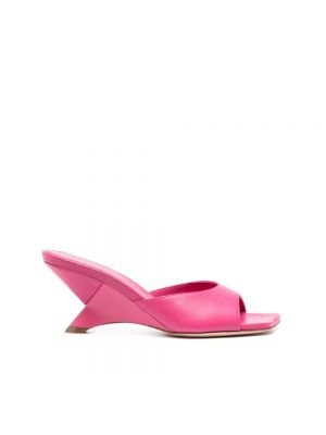Leder sandale Vic Matié pink
