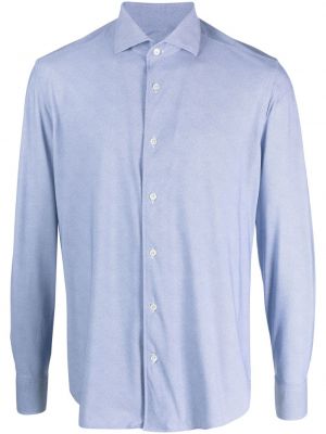 Camicia a maniche lunghe Corneliani blu