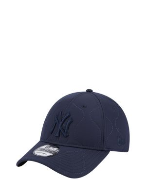 Pikowana czapka z daszkiem New Era niebieska
