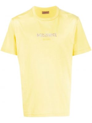 Mustriline t-särk Missoni kollane