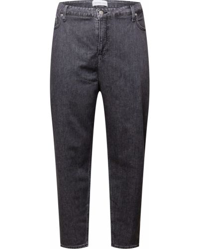 Дънки Calvin Klein Jeans Curve сиво