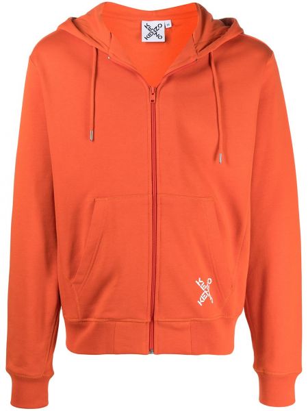 Sudadera con capucha Kenzo naranja