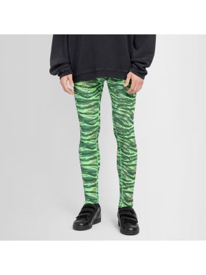 Pantaloni Erl verde