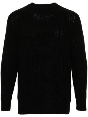 Sweter z kaszmiru z okrągłym dekoltem Incentive! Cashmere czarny