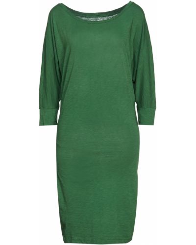 Бархатное платье мини с драпировкой Velvet By Graham & Spencer, зеленое