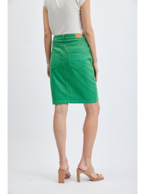 Džínová sukně Orsay zelené