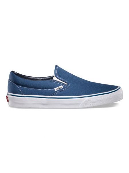 Ботинки без шнуровки Vans синие